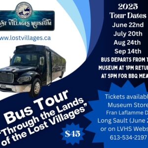 Bus Tour “Through the Lands of the Lost Villages”