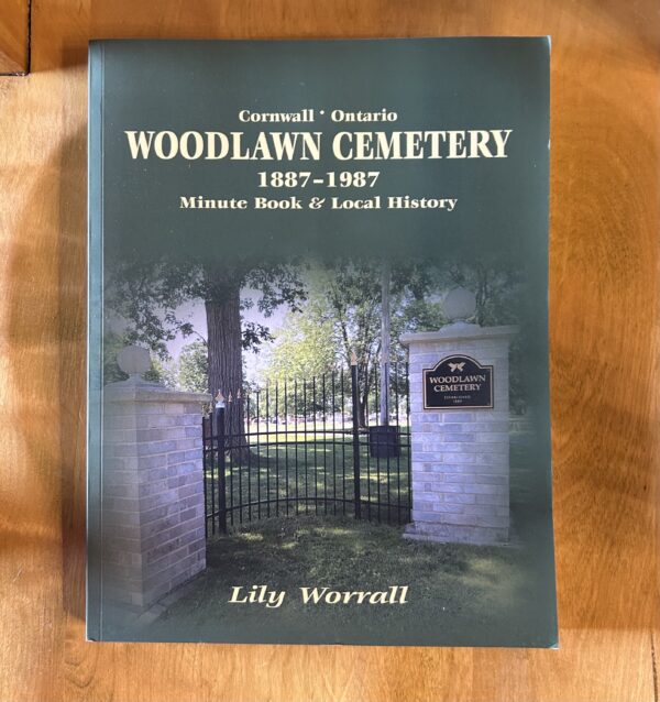 Woodlawn Cemetery 1887-1987